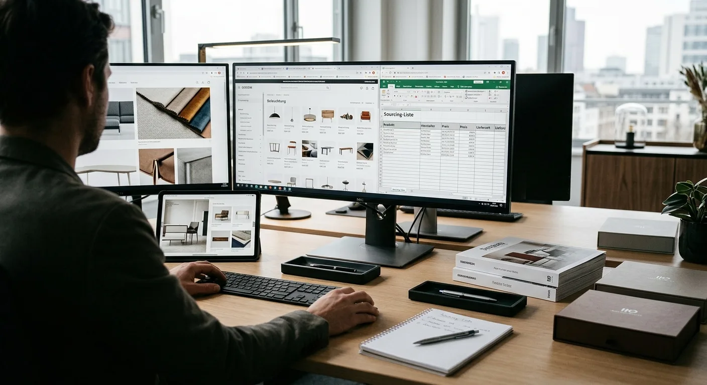 sourcing & einrichtungskonzepte
